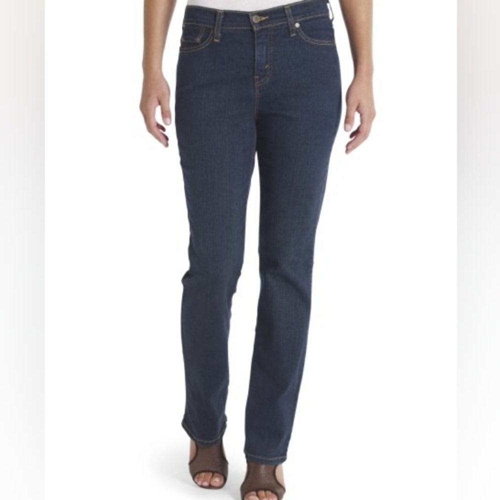 Levi's 512 Perfectly Slimming Straight Leg Jeans Women's 26" W, 38" L EUC